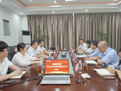 浙江電力協(xié)會(huì)領(lǐng)導(dǎo)來(lái)我公司調(diào)研指導(dǎo)工作！